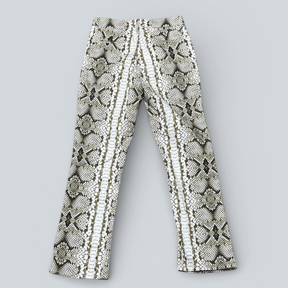 J. Crew Snakeskin Kickout Crop Pant - Picture 3 of 7